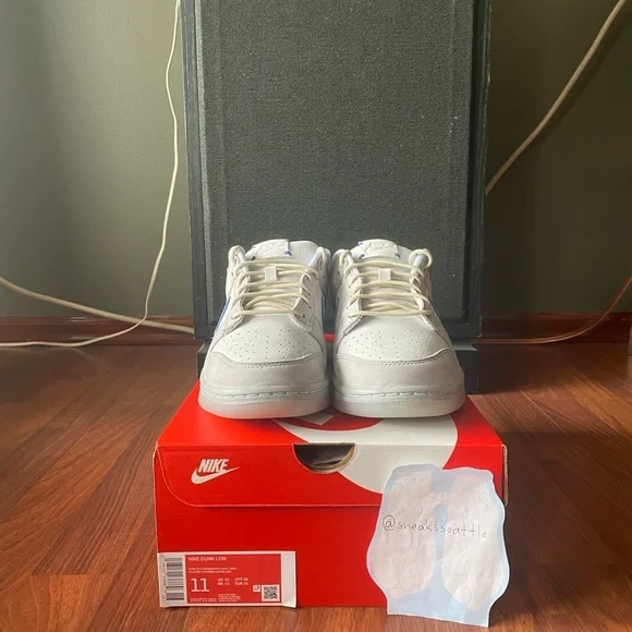 Nike Dunk Low Wolf Grey Pure Platinum 2022 Size 11M DX3722-001 - Free Shipping